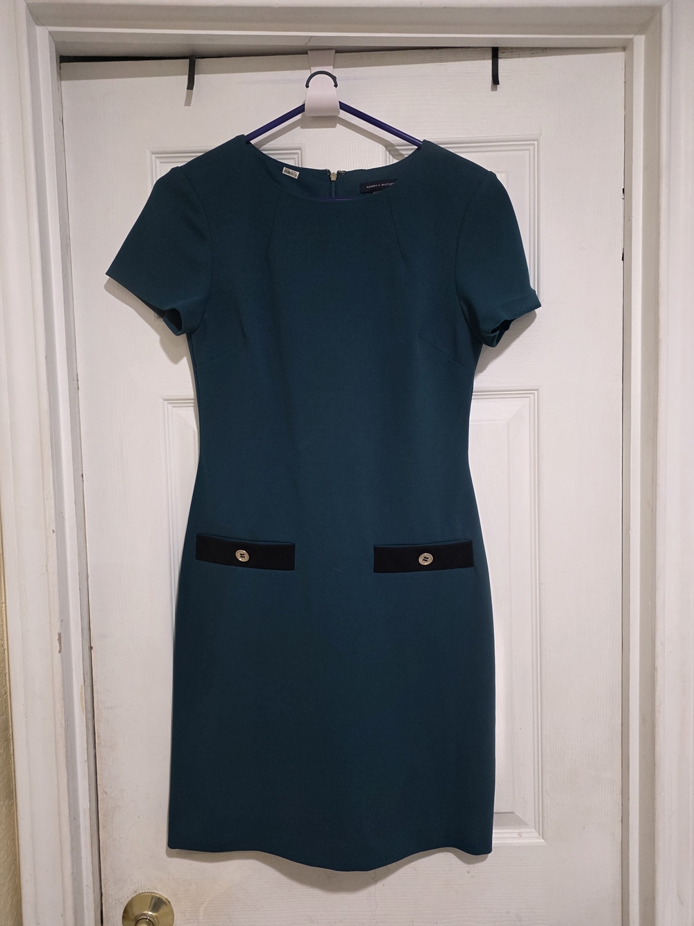 Tommy Hilfiger Teal Dress - Picture 3 of 6